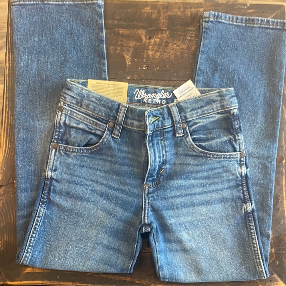 Wrangler Boys Retro Slim Straight Jean